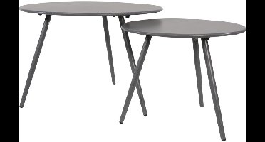 Lesli Living - Sidetable Rafael - Multikleur - Ø45x35cm