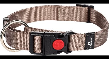 Flamingo Hondenhalsband Asp - 45-65cm 25mm - Grijs