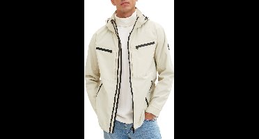 Tom Tailor - Zomerjas - Heren - L - Kiezel - Polyester - 1034872