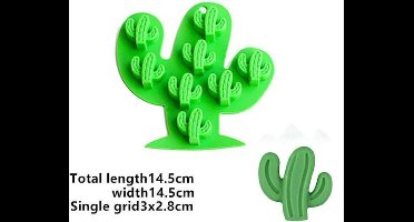 Cactus Siliconen Ijs Mallen Diy Ice Cube Klontjes Mal Silicone ijs mal Tray Fruit Chocolade Doe het zelf Candy Bar Keuken gereedschap