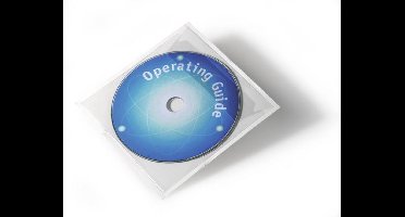 Durable Zelfklevende CD/DVD-tas Pocketfix 100 stuks