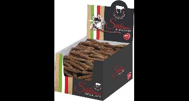 Duvo+ Salamini worstjes met rund 8,5x8,5x1,6cm, prijs voor display met 250 stuks