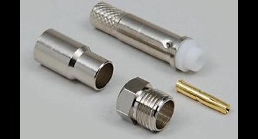 BKL Electronic 0412003 0412003 FME-connector Bus, recht 50 Ω 1 stuk(s)