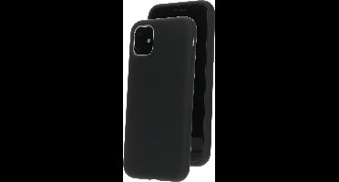 Mobiparts hoesje geschikt voor de Apple iPhone 11 - Siliconen - Zwart