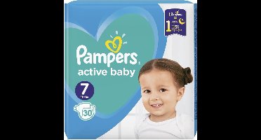 Pampers Active Baby Dry Maat 7 – 30 Luiers