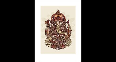 Kunstdruk Valentina Ramos - Ganesha 60x80cm