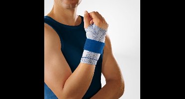 Bauerfeind ManuTrain Polsbandage - Zijde: Rechts - Maat: 2 (15-16 cm) - Kleur: Titaan