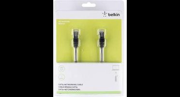 Belkin - Verbindingskabel - RJ-45 (M) naar RJ-45 (M) - 10 m - CAT 5e - zonder haken