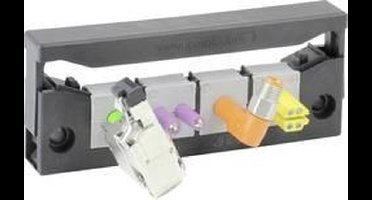 Icotek KEL-QUICK E4 Kabelinvoeringsplaat Polyamide Zwart 1 stuk(s)