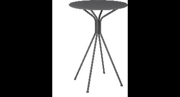 Mica Decorations Bueno Bartafel voor Buiten - H101 x Ø70 cm - Grijs