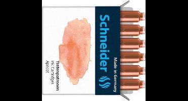 Schneider inktpatronen - pastel Abrikoos - doos 6 stuks - S-166116