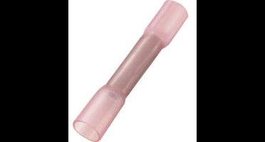 TRU COMPONENTS 1572151 Stootverbinder Met krimpkous 0.50 mm² Volledig geïsoleerd Transparant 50 stuk(s)