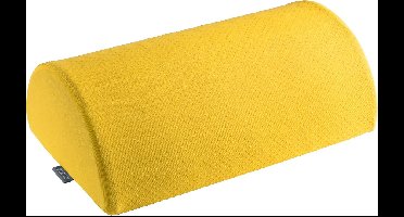 Leitz Ergo Cosy Ergonomische Voetensteun - IGR Kwaliteitskeurmerk - 26 x 14 x 40.5 Cm - Warm Geel