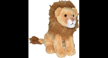 Wild Republic Leeuwen knuffel met geluid - Pluche safari dier van 20 cm