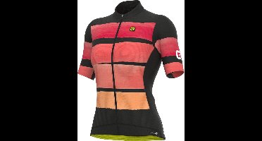 Ale Dames Fietsshirt Korte Mouwen PRS Track - Oranje - L - Valt klein