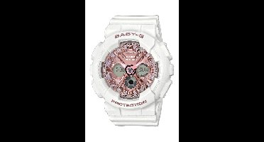 Casio G-Shock BA-130-7A1ER Horloge - Kunststof - Wit - Ø 43 mm