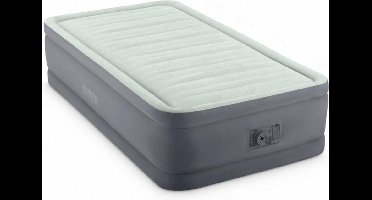 luchtbed Premaire 191 x 99 x 46 cm vinyl grijs/wit