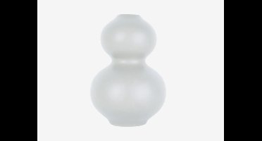 Present Time Vaas Eminent Bubbles - Keramiek Wit - Ø26x34cm