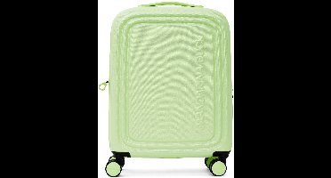 MANDARINA DUCK trolley Logoduck + Expandable Cabin Trolley Matcha Lichtgroen 55cm