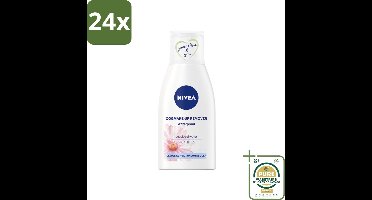 NIVEA - Oogmake-up Verwijderaar - Waterbestendige Make-up Verwijderaar - Voor de gevoelige huid - Met Kamille & Provitamine B5 - 125 ml - Voordeelverpakking - 24 stuks - Gevoelige huid - Kamille