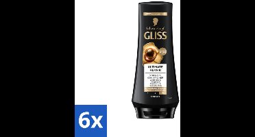 Gliss - Hair Repair - Conditioner voor Ultiem Herstel van Beschadigd Haar - 200 ml - Voordeelverpakking - 6 stuks