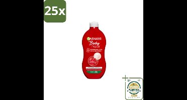 25 x Garnier - Body - Bodylotion - Repair - Herstellend & Hydraterend - 400 ml - Grootverpakking - Bodylotion - Herstellende Lotion - Hydraterende Lotion - Droge Huid - Huidverzorging