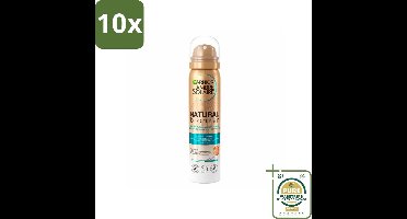 10 x Garnier - Ambre Solaire - Body Mist - Natural Bronzer - 150 ml - Grootverpakking - Natuurlijke Bruining - Zelfbruinende Mist - Lichaam Teint - Gezicht Teint - Abrikozenpitolie