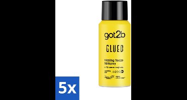Got2B - Haarspray - Glued Mini - 100 ml - Bulkverpakking - 5 stuks