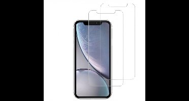 Accezz Screen Protector - Geschikt voor Apple iPhone XR / 12 Pro / 12 / 11 - 2 Pack Glass Screenprotector