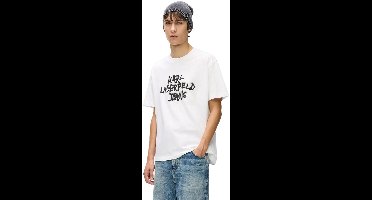 Karl Lagerfeld Jeans B1m17065 T-shirt Met Korte Mouwen Wit S Man