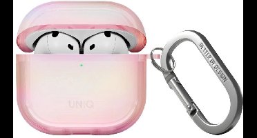 Uniq Case Cover Voor Airpods 4 Hang Case Iriserende Holo