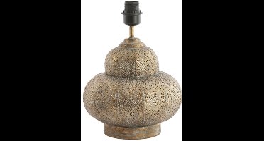 Light & Living - tafellamp - Ryota - bruin - metaal - Ø 26cm - E27 - 1743885