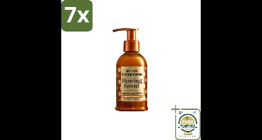 7 x Garnier - Loving Blends Honing Goud - Herstellend Haarserum - Beschadigd & Breekbaar Haar - 115 ml - Grootverpakking - Haarherstel - Haarversterking - Haarbescherming - Beschadigd Haar - Breekbaar Haar