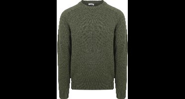 McGregor Trui Lamswol Melange Sage Groen - Maat XL - Heren - Pullovers
