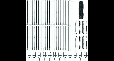 vidaXL - Hekpaal. - Groen