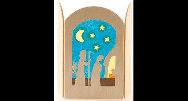 Ostheimer Aankomst bij de stal