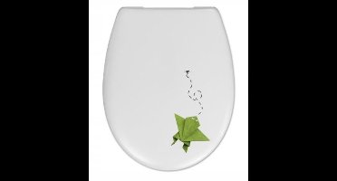 Universele Duroplast Toiletbril met Soft-Close en Antibacteriële Eigenschappen