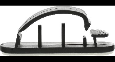 InLine Zelfklevende Kabelmanager 5,4cm 10 stuks Zwart