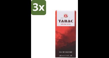 Tabac Original - Eau de Cologne - Klassieke geur - 100 ml - Bulkverpakking - 3 stuks