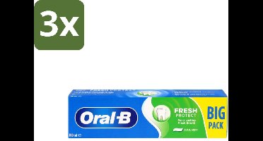 Oral-B - Fresh Mint - Tandpasta - Verfrissend - 100 ml - Bulkverpakking - 3 stuks