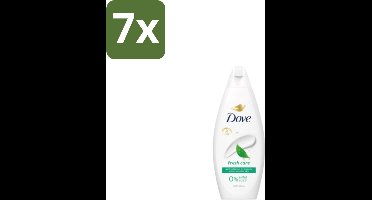 7 x Dove – Douchegel – Fresh Care – 250 ml - Douchegel - Fris - Schone Huid - Huid Reinigen - Huid Hydrateren