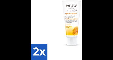 2 x WELEDA - Tandpasta - Calendula - 75 ml - Tandpasta - Natuurlijke Tandpasta - Biologische Tandpasta - Fluoridevrije Tandpasta - Mondverzorging