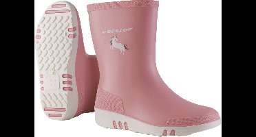 Dunlop Laarzen MH0KW01 Mini Roze/Wit