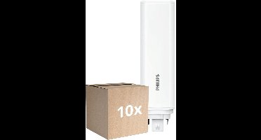 Voordeelpak 10x Philips CorePro PL-T LED Lamp HF 15W - 830 Warm Wit | 4-Pin - Vervangt 32W