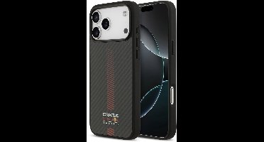 Red Bull Racing Back Cover - iPhone 17 Pro Max - Grijs - Kevlar - Sportief Design