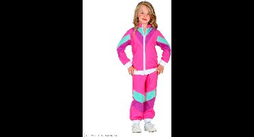 Trainingspak jaren 80 roze kinderen
