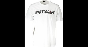 Diesel - T-shirt - Korte mouw - Wit - Logo