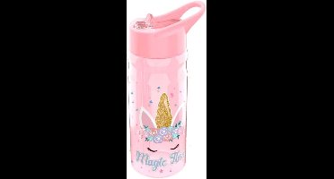 Lunch Buddies Drinkfles Unicorn 600 Ml Polypropyleen Roze