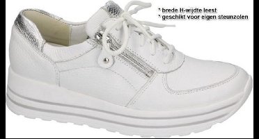 Waldlaufer - 758009-H-Lana - Lage sneakersDames sneakers - Kleur: Wit/beige - Maat: 37.5