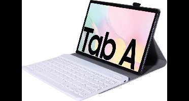 Ntech Bluetooth QWERTY Toetsenbordhoes - Geschikt voor Samsung Galaxy Tab A7 10.4 Inch - Goud